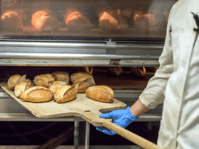 temperature bake bread