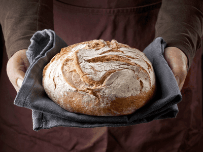bake bread temp