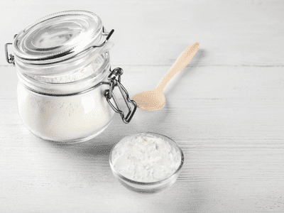 substitute baking powder for cornstarch